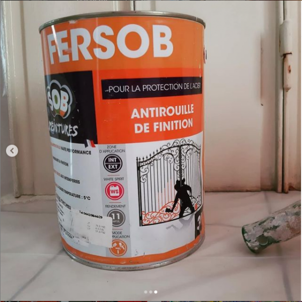 Laque antirouille de finition Fersob Aubagne